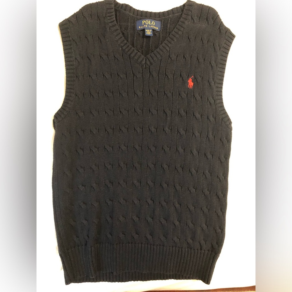 Ralph lauren. Boys. Sweater vest. Used. Good condition.